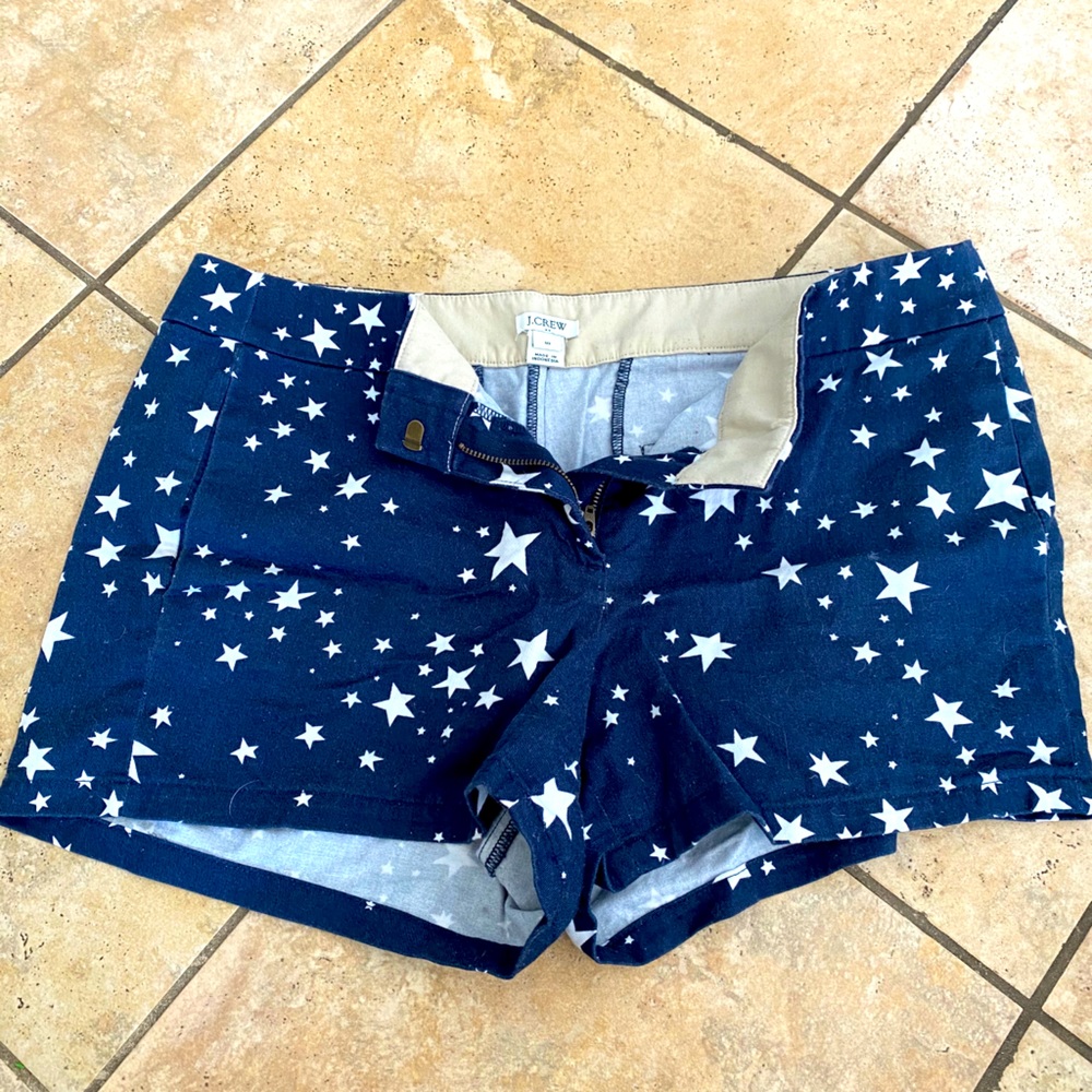 J Crew factory star print short sz 10